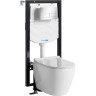 Система инсталляции с унитазом WASSERKRAFT VILS 56TLT.010.ME.CH04.H002